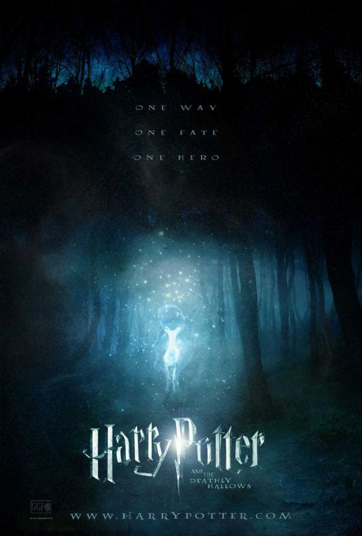 harry potter and the deathly hallows film poster. Literally #39;dark#39; film poster